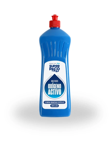 Limpiador Oxigeno Activo SUPER PACO Botella 1L